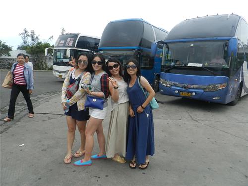 2碼頭留影4姐妹，以后還會看到更多喲