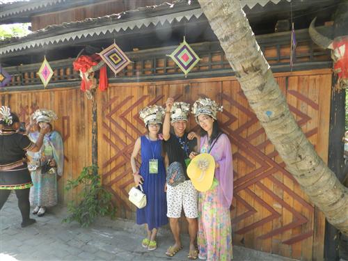 20椰田古寨感受下風(fēng)土人情--玩得也很嗨啊 (6)