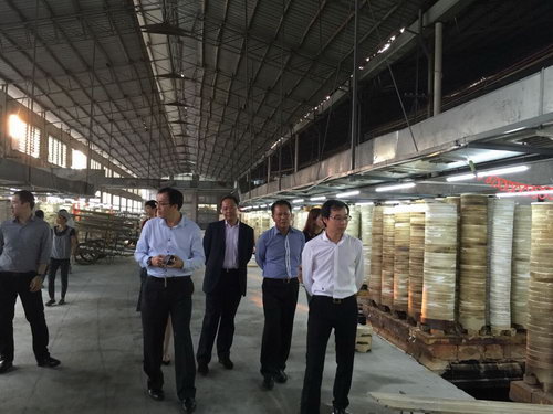 2015年4月27日，馬來(lái)西亞投資發(fā)展局Nurullydia Ahmad ，莉迪亞一行到我公司考察指導(dǎo)。