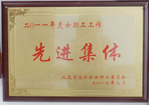 2011年度女職工工作先進(jìn)集體