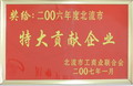 2006年度北流市特大貢獻(xiàn)企業(yè)