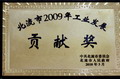 北流市2009年工業(yè)發(fā)展貢獻(xiàn)獎(jiǎng)