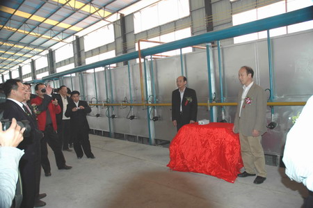 天然氣隧道窯點(diǎn)火儀式06