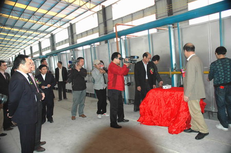 天然氣隧道窯點(diǎn)火儀式08