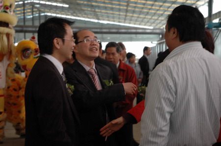 天然氣隧道窯點(diǎn)火儀式10