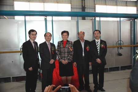 天然氣隧道窯點(diǎn)火儀式12