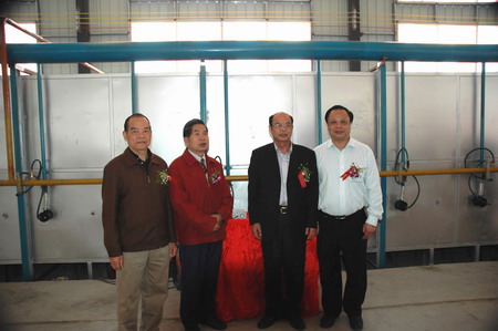 天然氣隧道窯點(diǎn)火儀式13