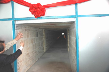 天然氣隧道窯點(diǎn)火儀式16