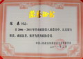 2006-2011年擔(dān)任北流市政協(xié)第八屆委員中榮獲優(yōu)秀政協(xié)委員稱號(hào)