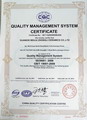 質(zhì)量管理體系認證英文正本